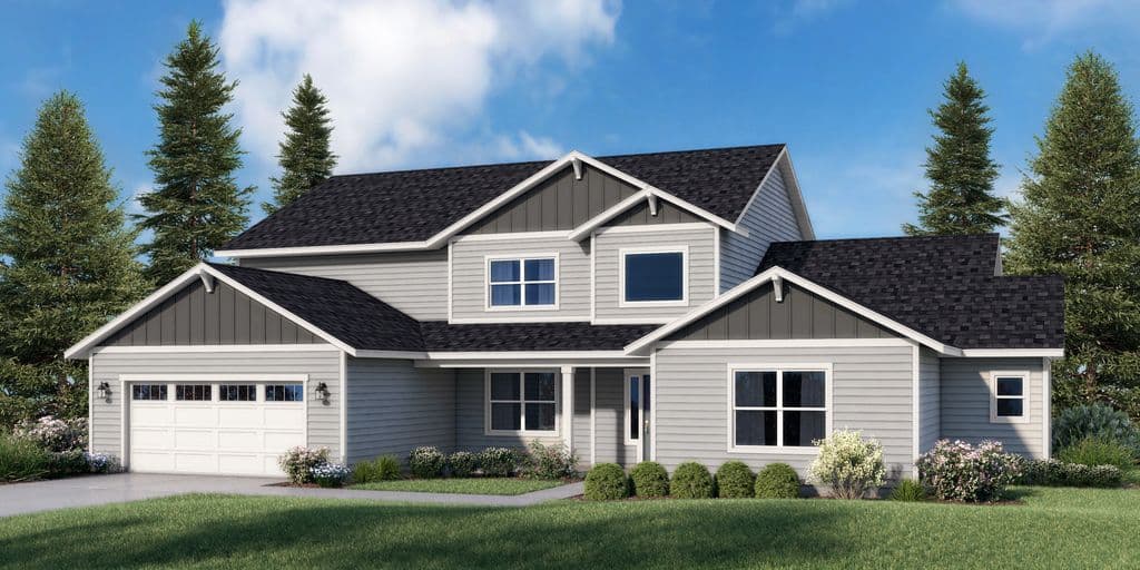The Cascades - Build On Your Land Plan, Southern Oregon- Build On Your Own Land - Design Center, Central Point, OR 97502